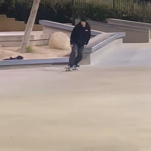 One foot back 50-50
