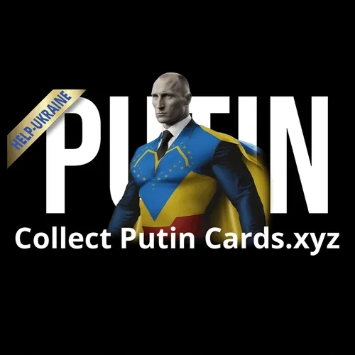 Putin Digital Trading Cards NFT