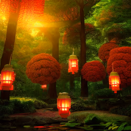 gardenoflamps