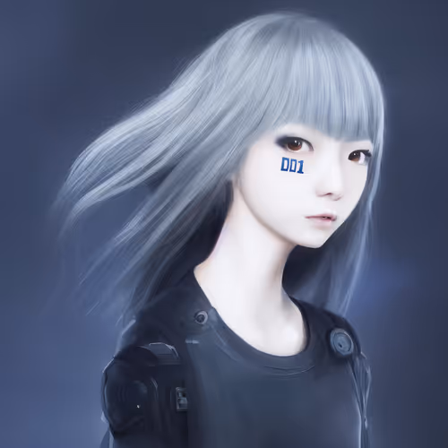 AI Cool Girl NFT