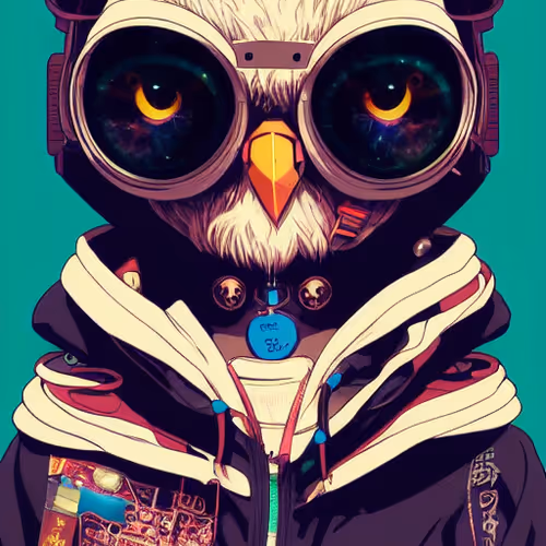 Cyber Birds By Owl