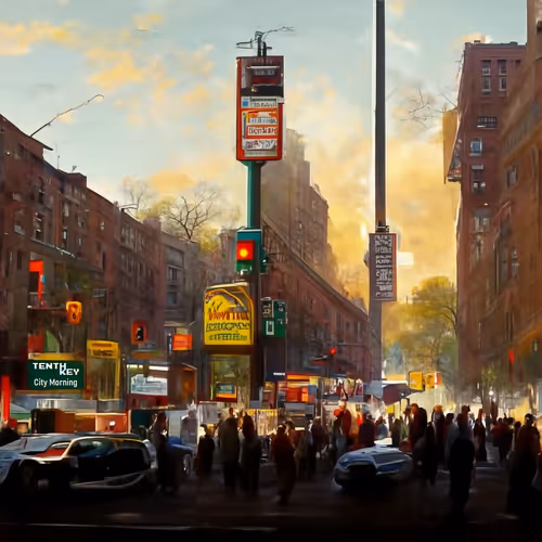 City Morning by Tenth Key
