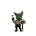 Animated Pixel Goblin