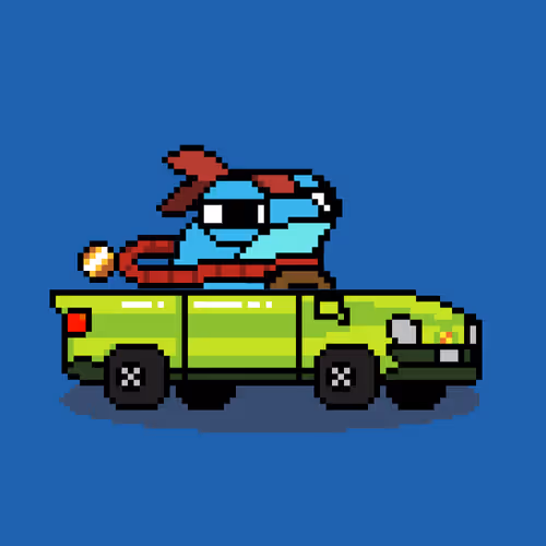 Pepe on a Car