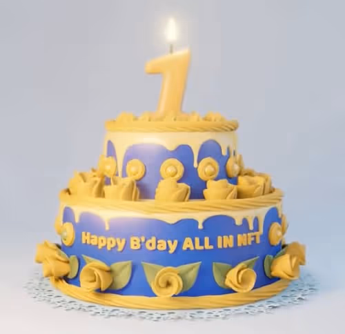 ALL IN NFT First Birthday