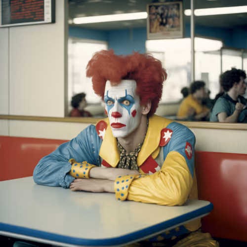 "Clown Town" by Slate Vernick