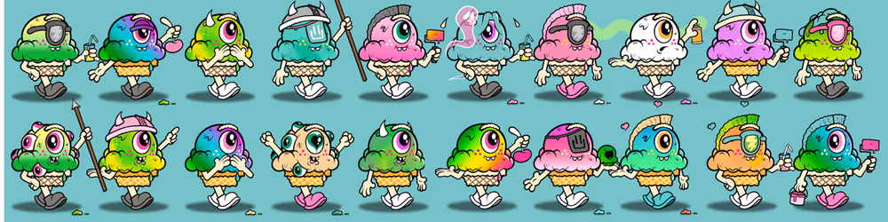 Official Mini Melties by Buff Monster