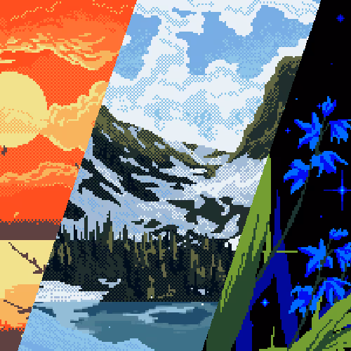 It's full of pixels..