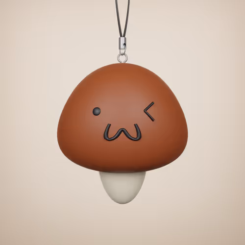 3D Shimeji Keychain