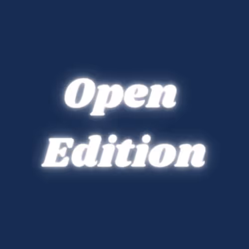 OPEN EDITION by Audace