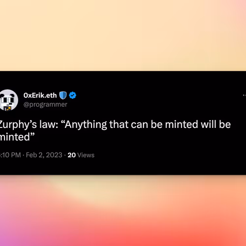 Zurphy's Law