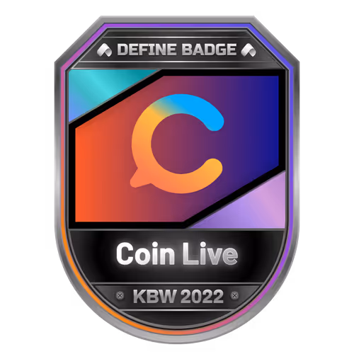 Coin Live Badge by DeFine