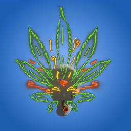 GanjaSmokers Mask  Blunt