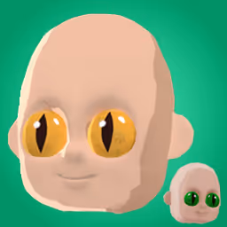 Deformed Boy Head