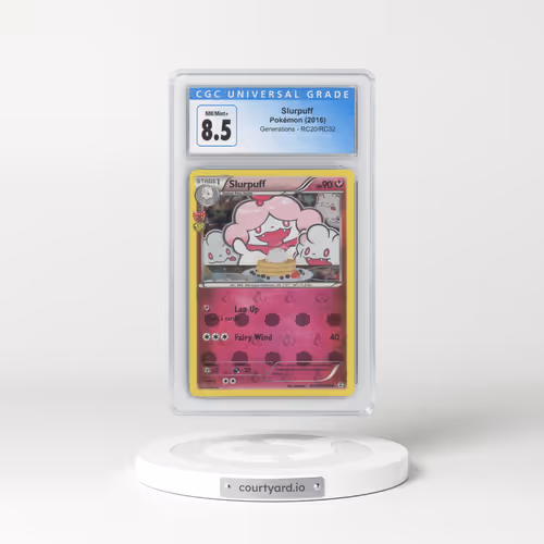 2016 Generations #RC20 Slurpuff (CGC 8.5 NM-MT+)