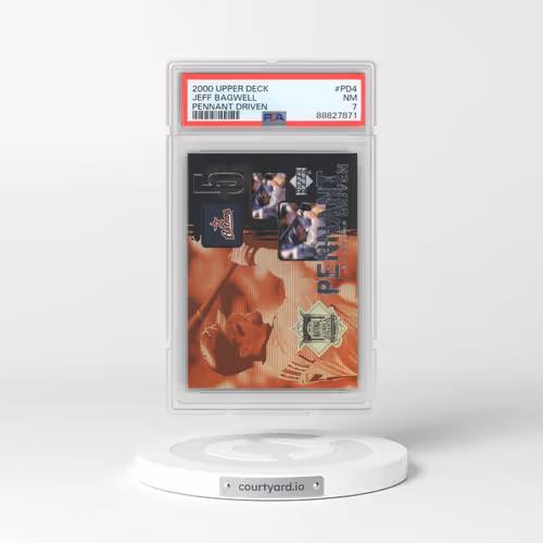2000 Upper Deck Pennant Driven #PD4 Jeff Bagwell - Pennant Driven (PSA 7 NM)