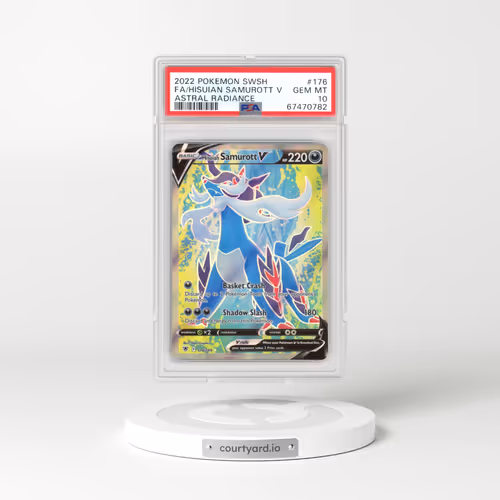 2022 Astral Radiance #176 Hisuian Samurott V (PSA 10 GEM MINT)