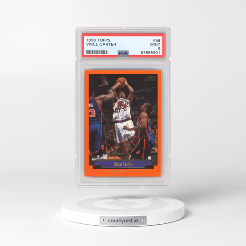 1999 Topps #98 Vince Carter (PSA 9 MINT)