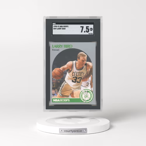 1990 Hoops #39 Larry Bird (SGC 7.5 NM+)