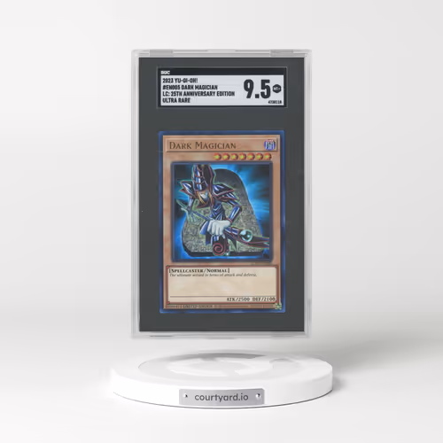 2023 Yu-Gi-Oh! Legendary Collection: 25th Anniversary Edition #LC01-EN005 Dark Magician - Ultra Rare (SGC 9.5 MINT+)
