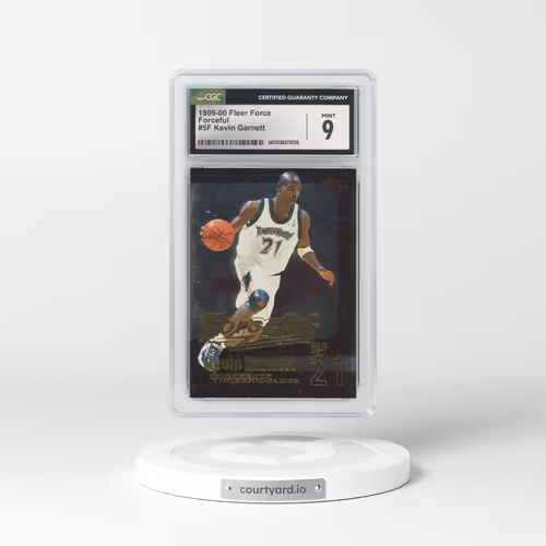 1999 Fleer Force #5F Kevin Garnett (CGC 9 MINT)