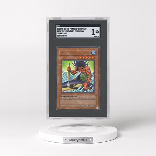 2002 Yu-Gi-Oh! Pharaoh's Servant  #076 The Legendary Fisherman - Ultra Rare 1st Edition (SGC 1 PR)