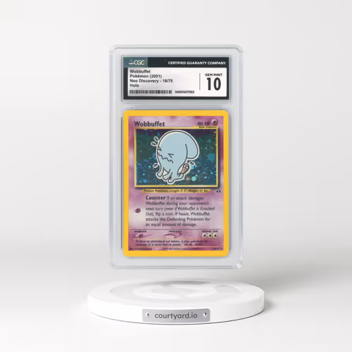2001 Neo Discovery #16 Wobbuffet (CGC 10 GEM MINT)