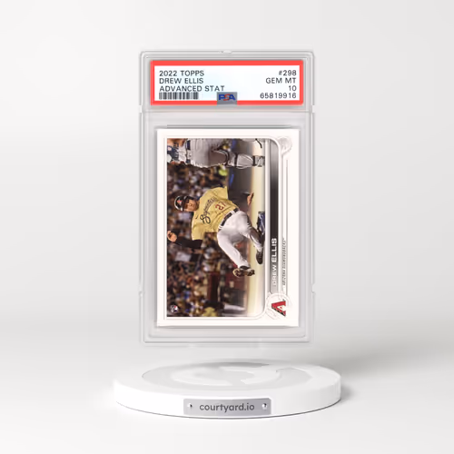 2022 Topps #298 Drew Ellis - Advanced Stat (PSA 10 GEM MINT)