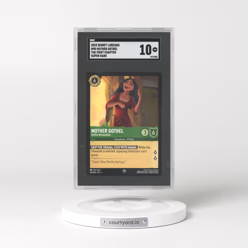 2023 The First Chapter - English #90 Mother Gothel - Selfish Manipulator (SGC 10 GEM MINT)