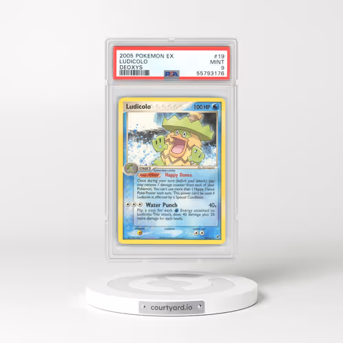 2005 EX Deoxys #19 Ludicolo (PSA 9 MINT)