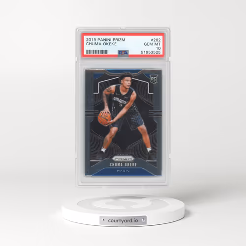 2019 Panini Prizm #262 Chuma Okeke (PSA 10 GEM MINT)