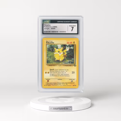 1999 Jungle #60 Pikachu (CGC 7 NM)