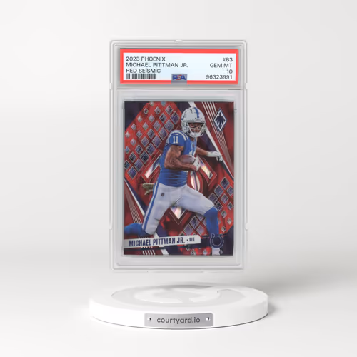 2023 Panini Phoenix #83 Michael Pittman Jr. (PSA 10 GEM MINT)