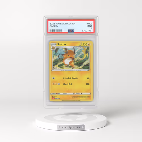 2023 Classic Collection #9 Raichu - Holo (PSA 9 MINT)
