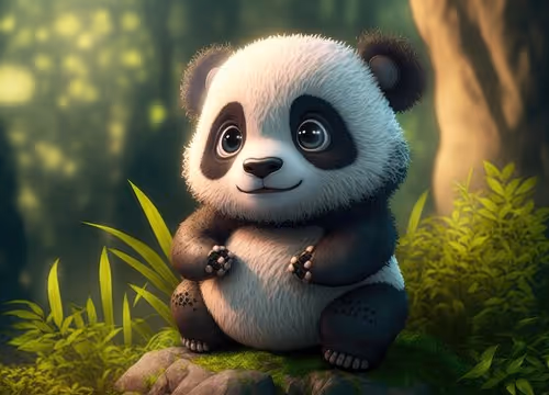Panda Bamboo