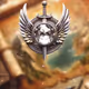 Wings of the Sword - Fan Silver