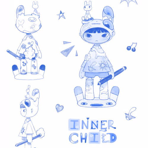INNER CHILD: Bleu Print