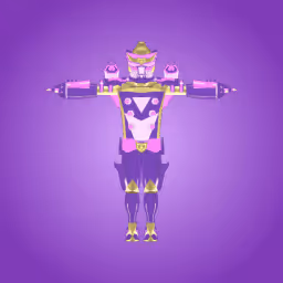 BATTLE DROIDS - PINK FULL BODY