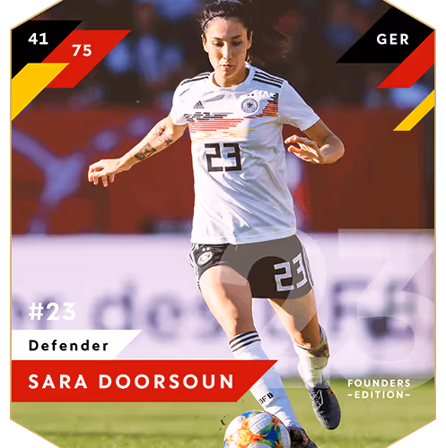 Special - Sara Doorsoun - Founders - Womens National Team - 2021