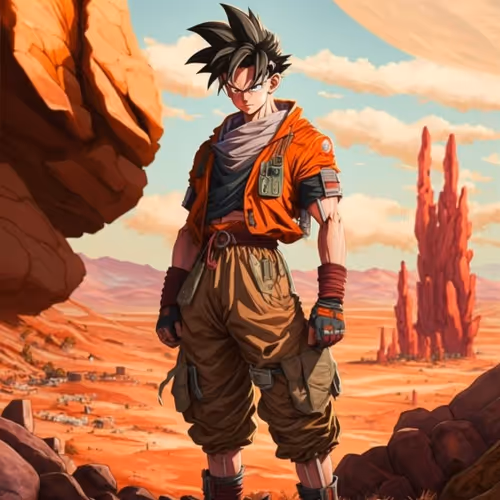 Ai Goku by NFTHUNTERS.CENT.CO