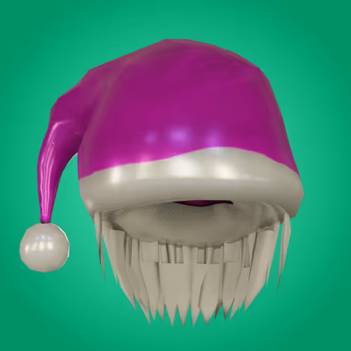Pink Santa Hat