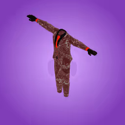 Royal Runway Suit