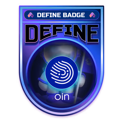 OIN Badge by DeFine