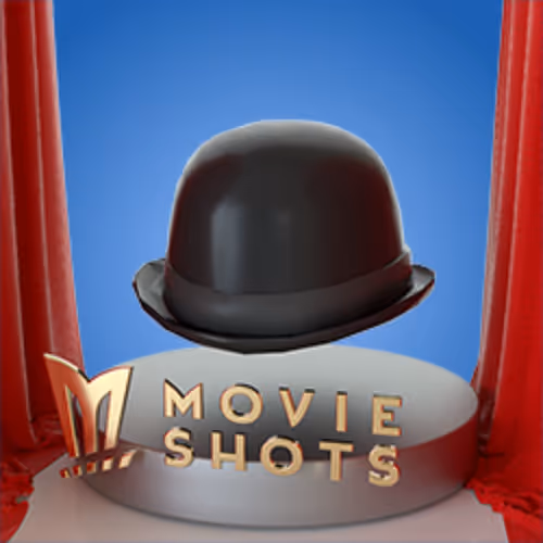 MovieShots - Black Derby Hat