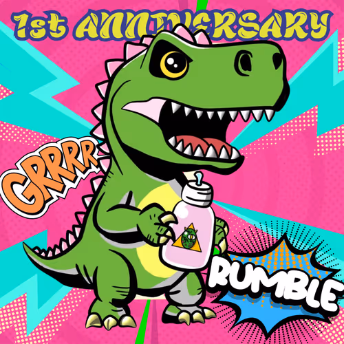 Dinorenny ランブル中毒NFT
