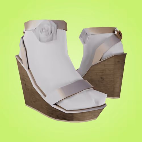 Quirky Corky Wedgy Heels