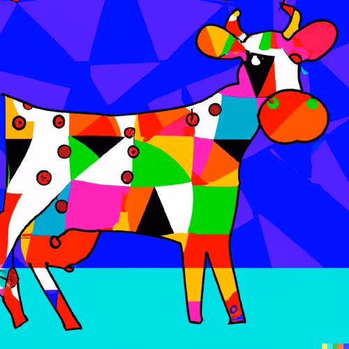 Color Cow #2