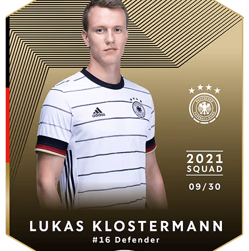 Epic - Lukas Klostermann - Euro - Edition - 2021 - Mens National Team - 2021