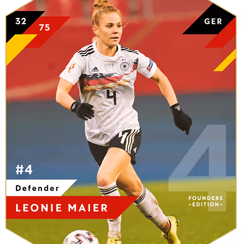 Special - Leonie Maier - Founders - Womens National Team - 2021