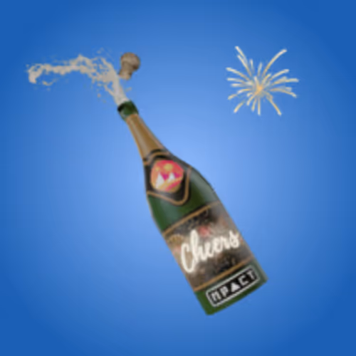 ???? NPACT Champagne Bottle ~ POP!